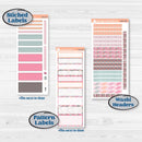 Soft Pink Florals | A5 Daily Duo Planner Kit Stickers | I Pick You | KIT-510-J