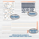 Woodland Birthday Celebration Stickers | Weekly Add-On Planner Kit Stickers | Confetti | KIT-511-B