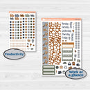 Woodland Birthday Celebration Stickers | A5 Daily Duo Planner Kit Stickers | Confetti | KIT-511-J