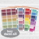 Ombre Checklist Boxes | Planner Stickers | B-836
