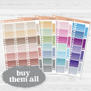 Ombre Checklist Boxes | Planner Stickers | B-836