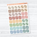No School Mini Corner Flags | Monthly Planner Stickers | B-268