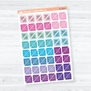 No School Mini Corner Flags | Monthly Planner Stickers | B-268