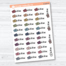 Bill Due F18 Event Labels | Planner Stickers | E-030
