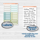 Soft Blue Florals Kit | 7x9 Erin Condren Life Planner Monthly & Dashboard Sticker Kit | Blue Flora | KIT-506-N