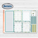 Soft Blue Florals Kit | Laurel Denise Scout Large Planner Kit Stickers | Blue Flora | KIT-506-W