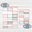 Sweet Valentine Florals | Weekly Add-On Labels Planner Kit Stickers | Call Me Sweetheart | KIT-507-C