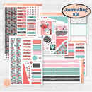 Sweet Valentine Florals | Journaling or Scrapbooking Kit | Creative Junk Journal Planner Stickers | Call Me Sweetheart | KIT-507-D