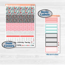 Sweet Valentine Florals | A5 Daily Duo Planner Kit Stickers | Call Me Sweetheart | KIT-507-J