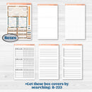 Coffee & Florals Sticker Kit | Erin Condren Weekly Dashboard Planner Kit Stickers | Mocha | KIT-508-G