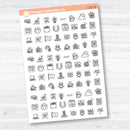 March & St. Patrick’s Day Icons | Planner Stickers | I-202