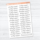 2026 Dates of the Month Stickers | F18 | Planner Stickers | B-830-835-B