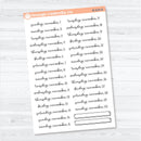 2026 Dates of the Month Stickers | F18 | Planner Stickers | B-830-835-B