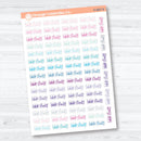 Bible Study Script Stickers | Faith Based Planner & Bible Journaling Stickers | F-007