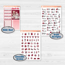 Valentine Book Kit | Weekly Add-On Planner Kit Stickers | Romance | KIT-509-B