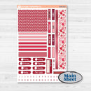 Valentine Book Kit | Erin Condren Weekly Dashboard Planner Kit Stickers | Romance | KIT-509-G