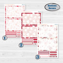 Valentine Book Kit | A5 Daily Duo Planner Kit Stickers | Romance | KIT-509-J