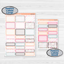 Soft Pink Florals | Weekly Add-On Labels Planner Kit Stickers | I Pick You | KIT-510-C
