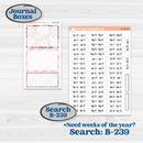 Soft Pink Florals | Journaling or Scrapbooking Kit | Creative Junk Journal Planner Stickers | I Pick You | KIT-510-D