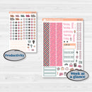 Soft Pink Florals | A5 Daily Duo Planner Kit Stickers | I Pick You | KIT-510-J