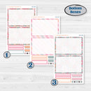Soft Pink Florals | A5 Daily Duo Planner Kit Stickers | I Pick You | KIT-510-J