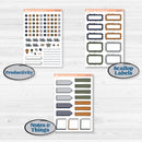 Woodland Birthday Celebration Stickers | Weekly Add-On Labels Planner Kit Stickers | Confetti | KIT-511-C