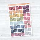 No School Mini Corner Flags | Monthly Planner Stickers | B-268