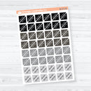 Bill Due Mini Corner Flags | Planner Stickers | B-271