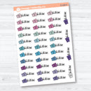 Bill Due F18 Event Labels | Planner Stickers | E-030