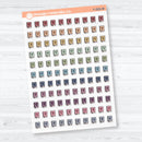 Bible Study & Church Icons | Clear Matte Planner Stickers | F-006-CM