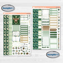 St. Patrick’s Day | Weekly Sticker Kit for Vertical Planners like Erin Condren | Emerald Isle | KIT-512-A