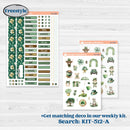 St. Patrick’s Day | Journaling or Scrapbooking Kit | Creative Junk Journal Planner Stickers | Emerald Isle | KIT-512-D