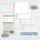 St. Patrick’s Day | A5 Daily Duo Planner Kit Stickers | Emerald Isle | KIT-512-J