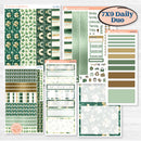 St. Patrick’s Day | 7x9 Erin Condren Daily Duo Planner Kit Stickers | Emerald Isle | KIT-512-K