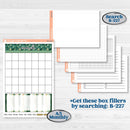 St. Patrick’s Day | A5 or 7x9 Create Your Own Monthly or Dashboard Universal | Monthly & Reading Log Sticker Kit | Emerald Isle | KIT-512-U