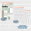 St. Patrick’s Day | A5 or 7x9 Create Your Own Monthly or Dashboard Universal | Monthly & Reading Log Sticker Kit | Emerald Isle | KIT-512-U