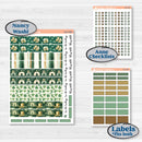 St. Patrick’s Day | Laurel Denise Nancy Large & Anne Large Planner Kit Stickers | Emerald Isle | KIT-512-V