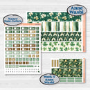 St. Patrick’s Day | Laurel Denise Nancy Large & Anne Large Planner Kit Stickers | Emerald Isle | KIT-512-V