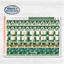 St. Patrick’s Day | Laurel Denise Jo Large Planner Kit Stickers | Emerald Isle | KIT-512-X