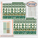St. Patrick’s Day | Laurel Denise Jo Large Planner Kit Stickers | Emerald Isle | KIT-512-X