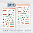 Playful March Florals | Weekly Sticker Kit for Vertical Planners like Erin Condren | Millie | KIT-513-A