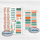 Playful March Florals | Journaling or Scrapbooking Kit | Creative Junk Journal Planner Stickers | Millie | KIT-512-D