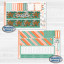 Playful March Florals | 7x9 Erin Condren Life Planner Monthly & Dashboard Sticker Kit | Millie | KIT-513-N
