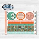 Playful March Florals | 7x9 Plum Monthly & Dashboard Planner Kit Stickers | Millie | KIT-513-Q