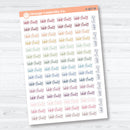 Bible Study Script Stickers | Faith Based Planner & Bible Journaling Stickers | F-007