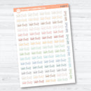 Bible Study Script Stickers | Faith Based Planner & Bible Journaling Stickers | F-007