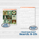 St. Patrick’s Day | Hobonichi Cousin Weekly & Daily Planner Kit Stickers | Emerald Isle | KIT-512-E