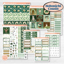 St. Patrick’s Day | Hobonichi Cousin Weekly & Daily Planner Kit Stickers | Emerald Isle | KIT-512-E