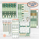St. Patrick’s Day | A5 Daily Duo Planner Kit Stickers | Emerald Isle | KIT-512-J