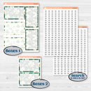 St. Patrick’s Day | 7x9 Plum Daily Planner Kit Stickers | Emerald Isle | KIT-512-L